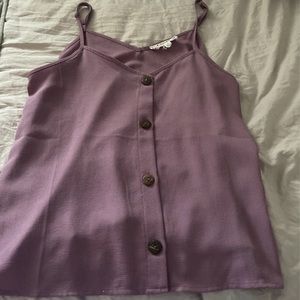 purple tank top